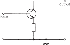 common-emitter connection