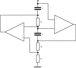 frequency-dependent negative resistor