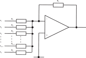 summing amplifier