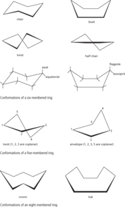 ring conformations