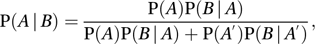 Bayes’s theorem