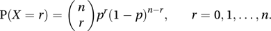 binomial distribution