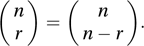 binomial theorem