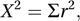 chi-squared test