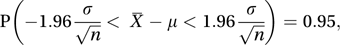 confidence interval