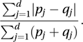 distance measure