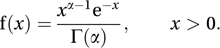 gamma distribution