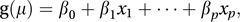 generalized linear model