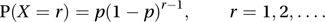 geometric distribution