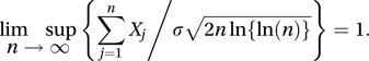 law of the iterated logarithm