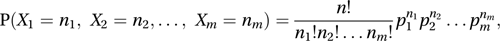 multinomial distribution