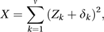 non-central chi-squared distribution