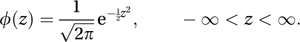 normal distribution