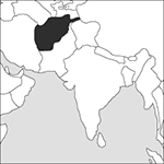 locator map of Afghanistan