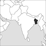 locator map of Bangladesh