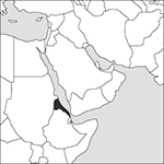 locator map of Eritrea