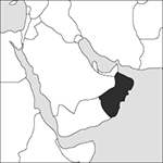 locator map of Oman