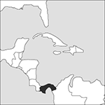 locator map of Panama